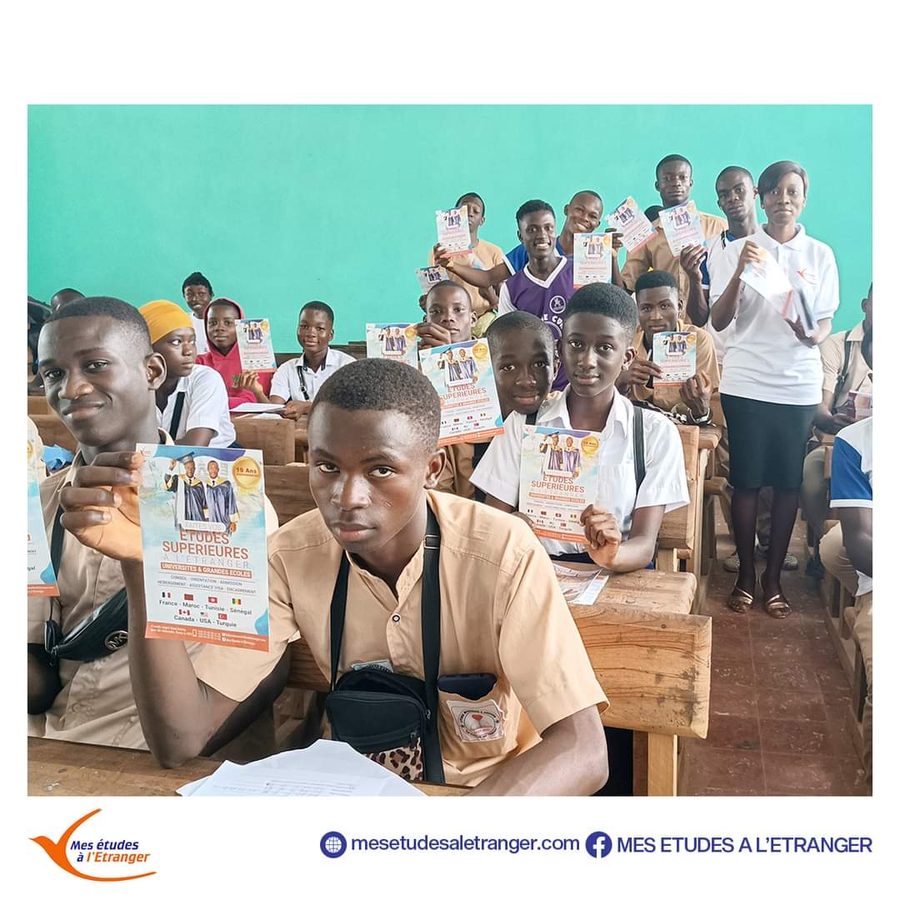 Journée Mes études à l'Étranger, intervention en milieu scolaire