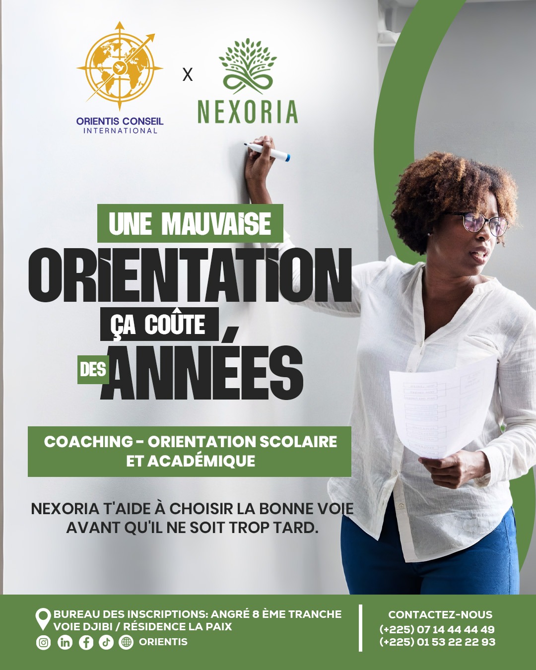 De ton profil à ton projet international — les 5 étapes du parcours Orientis x Nexoria